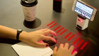 Gadget funciona como projetor a laser
