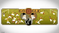 Doodle homenageia pai do futebol moderno