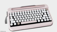 Novo teclado lembra máquina de escrever